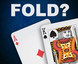 Folding Ace-King